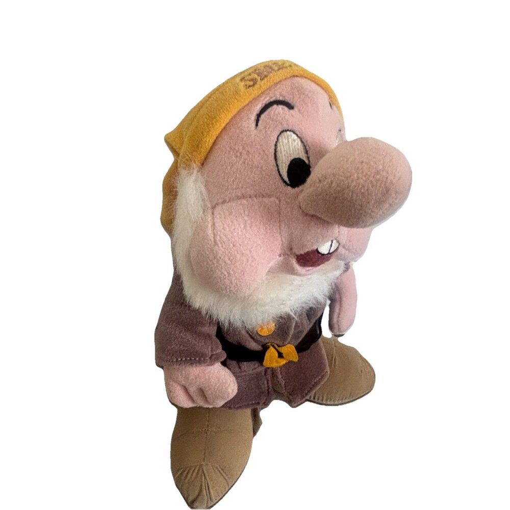 Disney Store Sneezy Plush Seven Dwarfs Snow White Stuffed Animal Toy Vintage